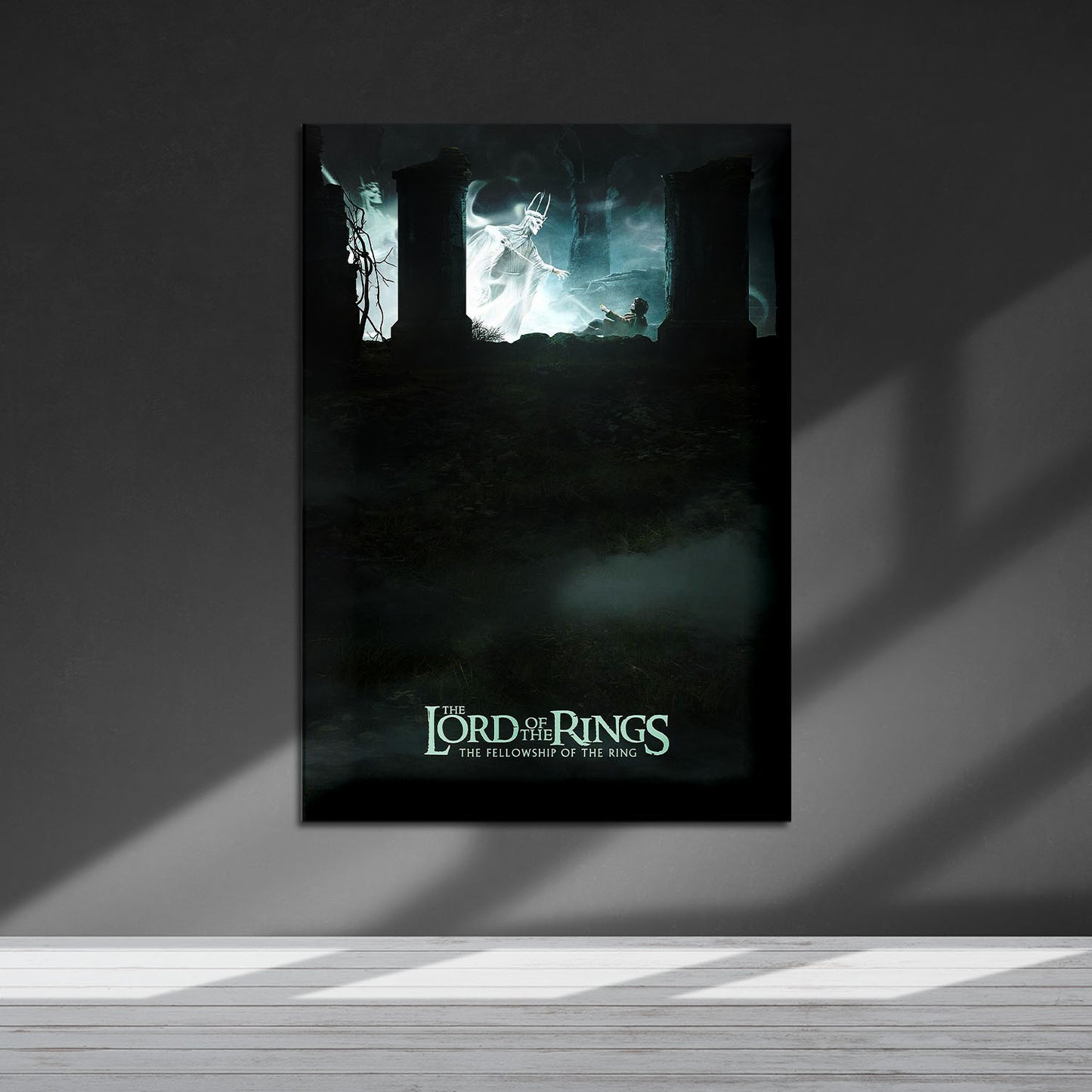 Flex Designs Metal Poster The Lord of the Rings The Fellowship of the Ring Cover 5 x 7" Home Goods - Movie 2001 Movie Metal Poster