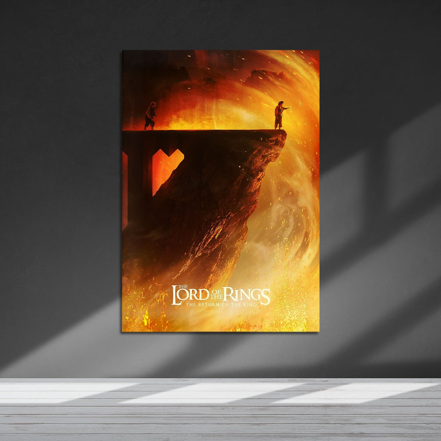 Flex Designs Metal Poster The Lord of the Rings The Return of the King Cover 5 x 7" Home Goods - Movie 2003 Movie Metal Poster
