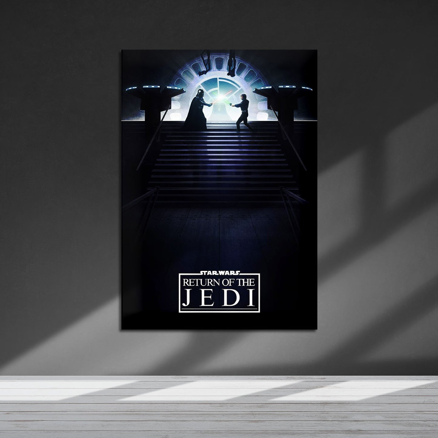 Flex Designs Metal Poster Return of the Jedi Final 5 x 7" Home Goods - Movie 1983 Movie Metal Poster