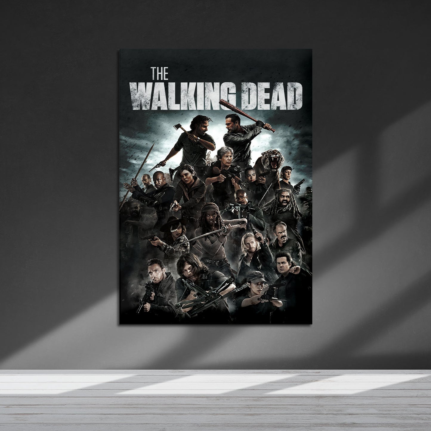 Flex Designs Metal Poster The Walking Dead Cover 5 x 7" Home Goods - TV Show 2010 TV Show Metal Poster