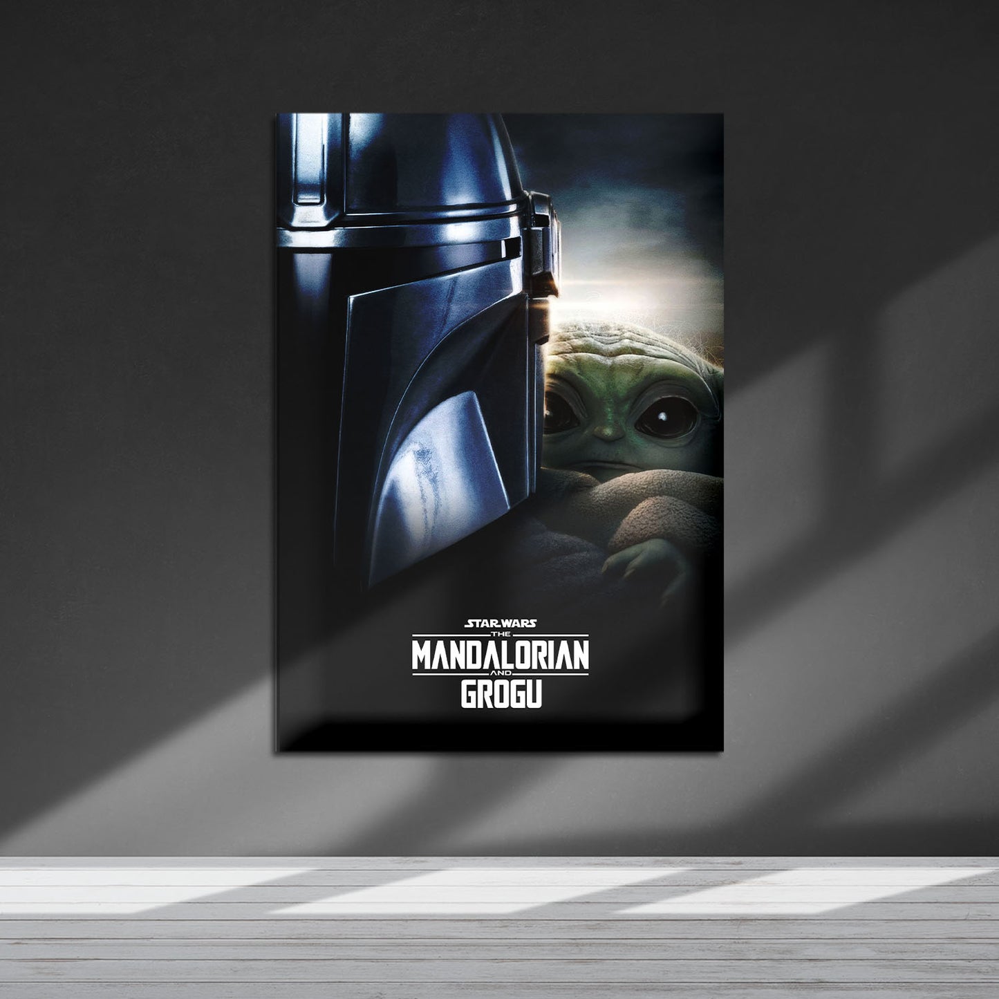 Flex Designs Metal Poster Star Wars The Mandalorian and Grogu Theatrical 5 x 7" Home Goods - Movie 2026 Movie Metal Poster