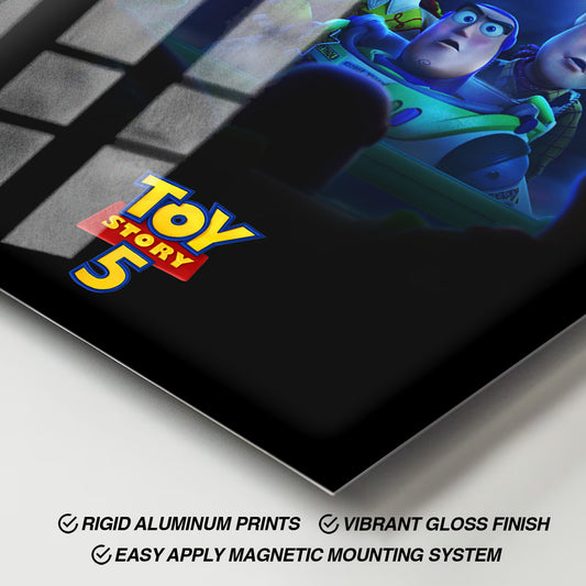 Flex Designs Metal Poster Toy Story 5 Theatrical 11 x 17" Home Goods - Movie 2026 Movie Metal Poster