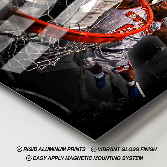 The Hand of OG Anunoby New York Knicks Spotlight Metal Poster