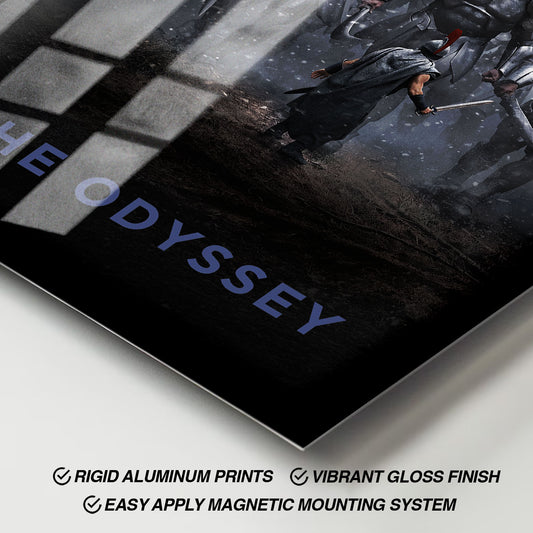 Flex Designs Metal Poster The Odyssey Cinematic 11 x 17" Home Goods - Movie 2026 Movie Metal Poster