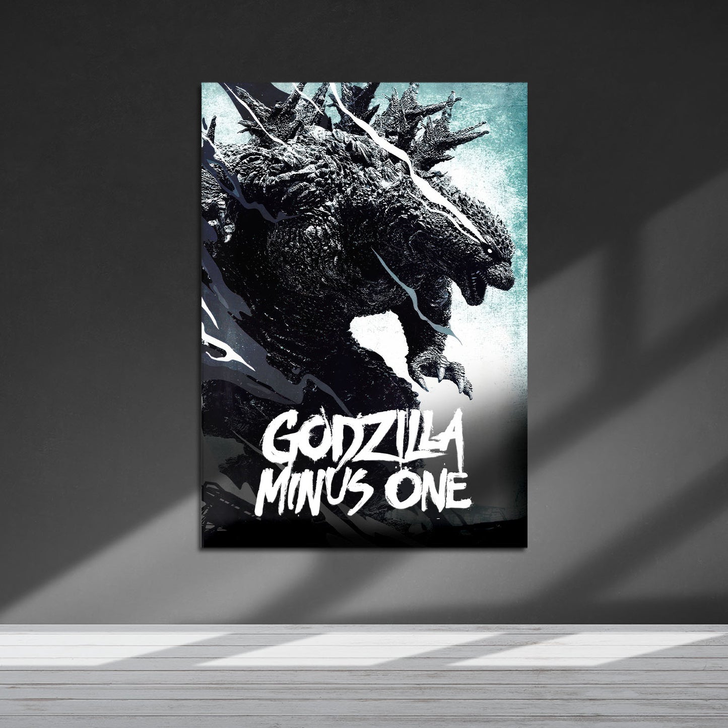 Flex Designs Metal Poster Godzilla Minus One Cinematic 5 x 7" Home Goods - Movie 2023 Movie Metal Poster