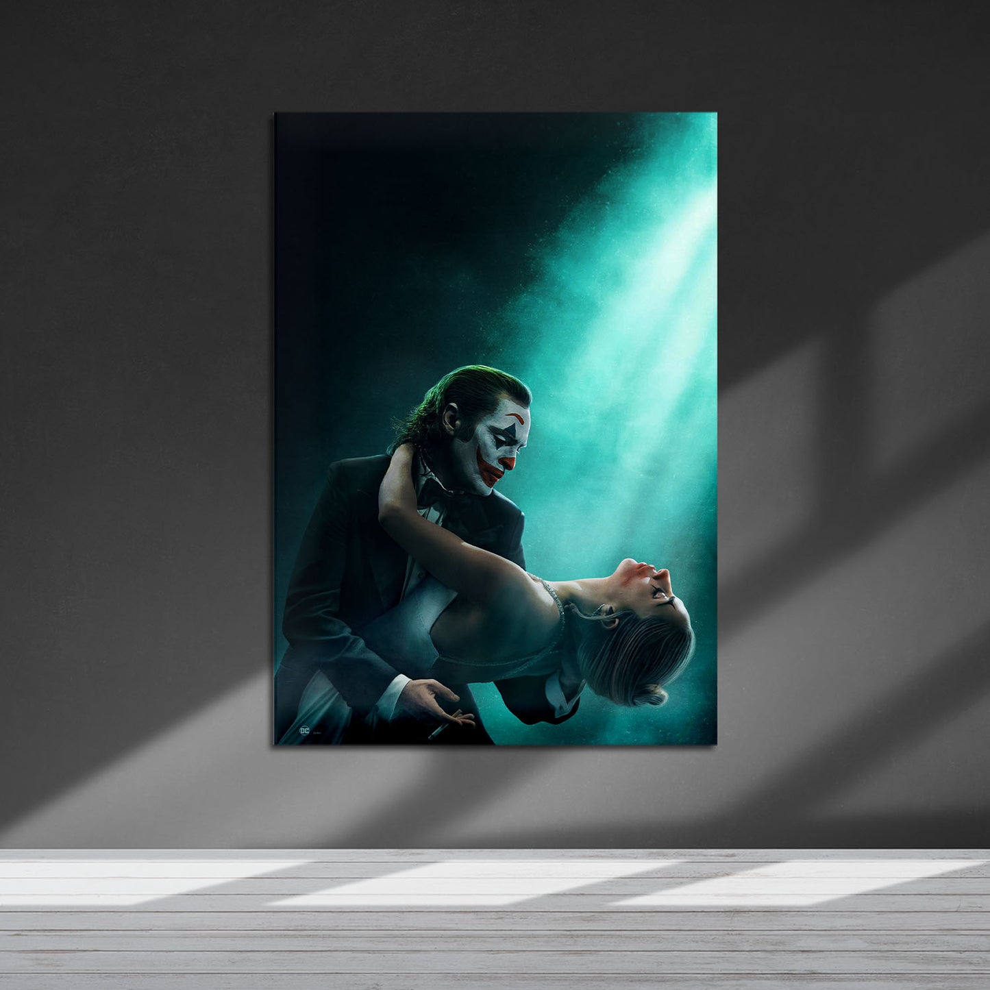 Flex Designs Metal Poster Joker Folie a Deux Key Art 5 x 7" Home Goods - Movie 2024 Movie Metal Poster