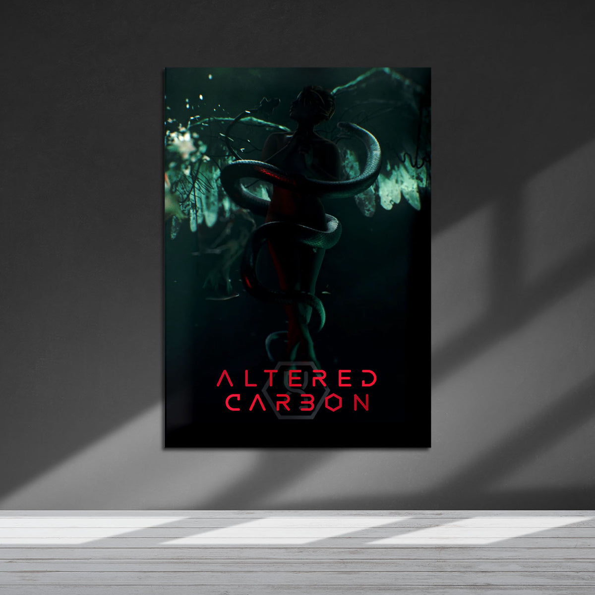 Flex Designs Metal Poster Altered Carbon 5 x 7" Home Goods - TV Show 2018 TV Show Metal Poster