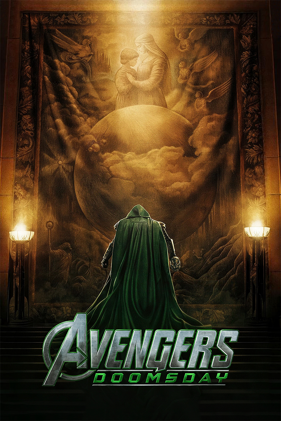 Flex Designs Metal Poster Avengers Doomsday 11 x 17" Home Goods - Movie 2026 Movie Metal Poster