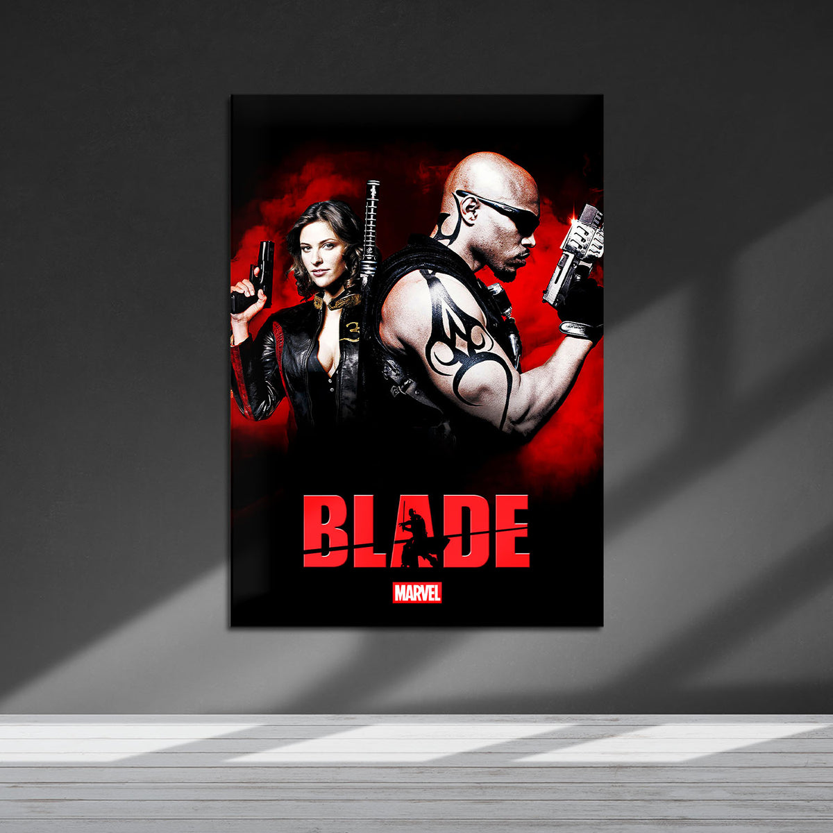 Flex Designs Metal Poster Blade The Series 5 x 7" Home Goods - TV Show 2006 TV Show Metal Poster