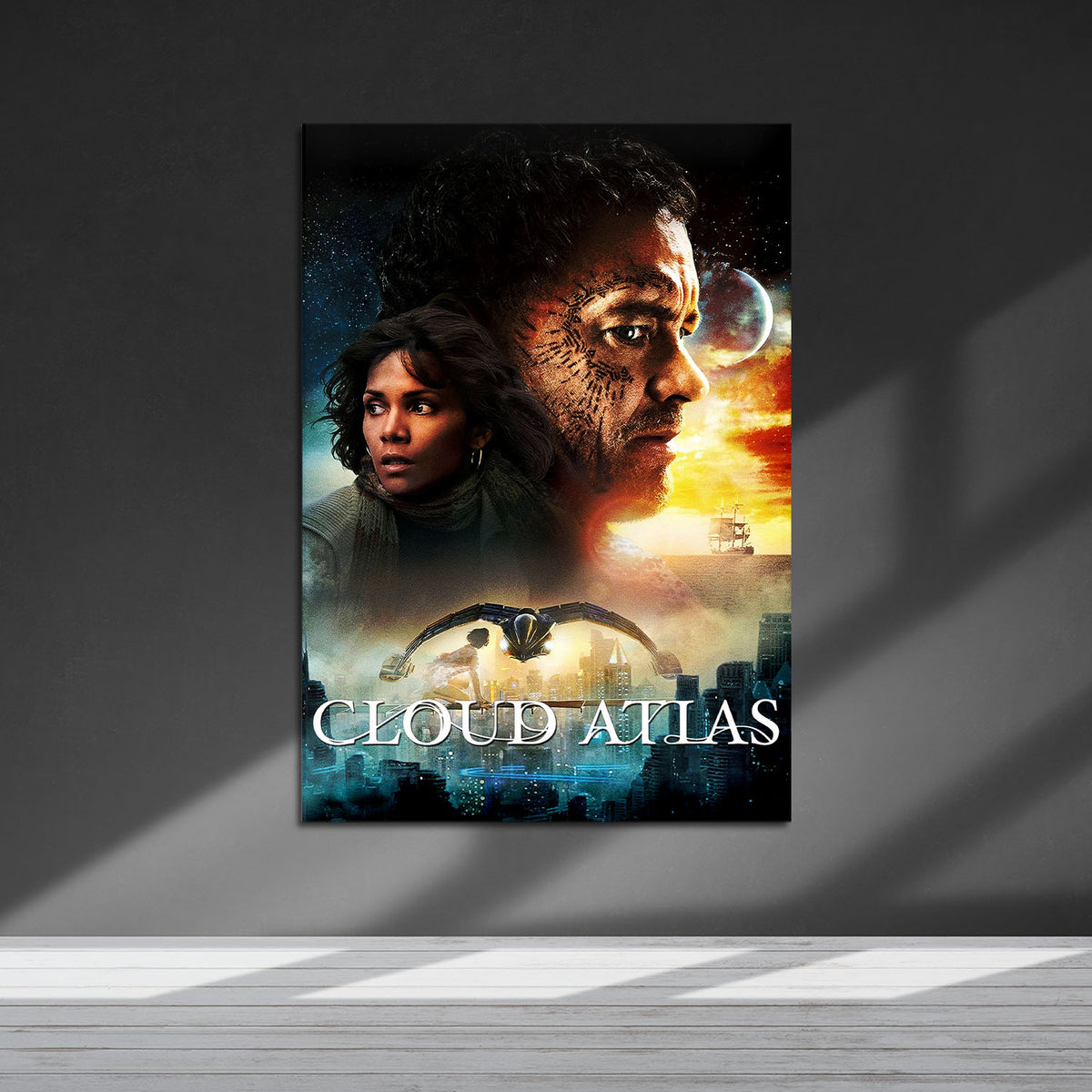 Flex Designs Metal Poster Cloud Atlas 5 x 7" Home Goods - Movie 2012 Movie Metal Poster