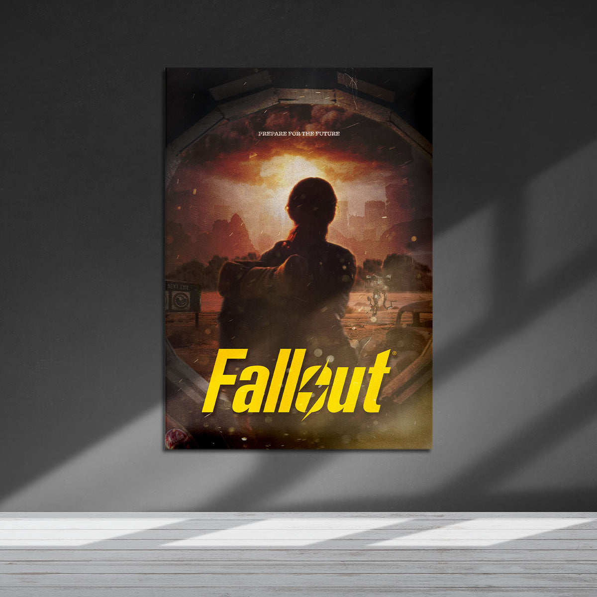 Flex Designs Metal Poster Fallout 5 x 7" Home Goods - TV Show 2024 TV Show Metal Poster