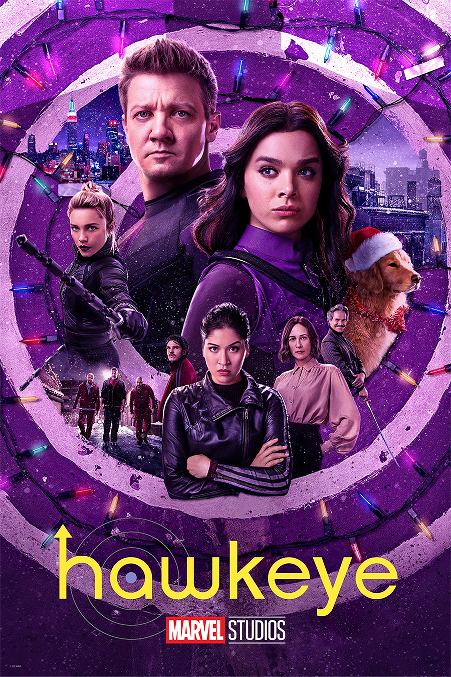 Flex Designs Metal Poster Hawkeye Cover 11 x 17" Home Goods - TV Show 2021 TV Show Metal Poster