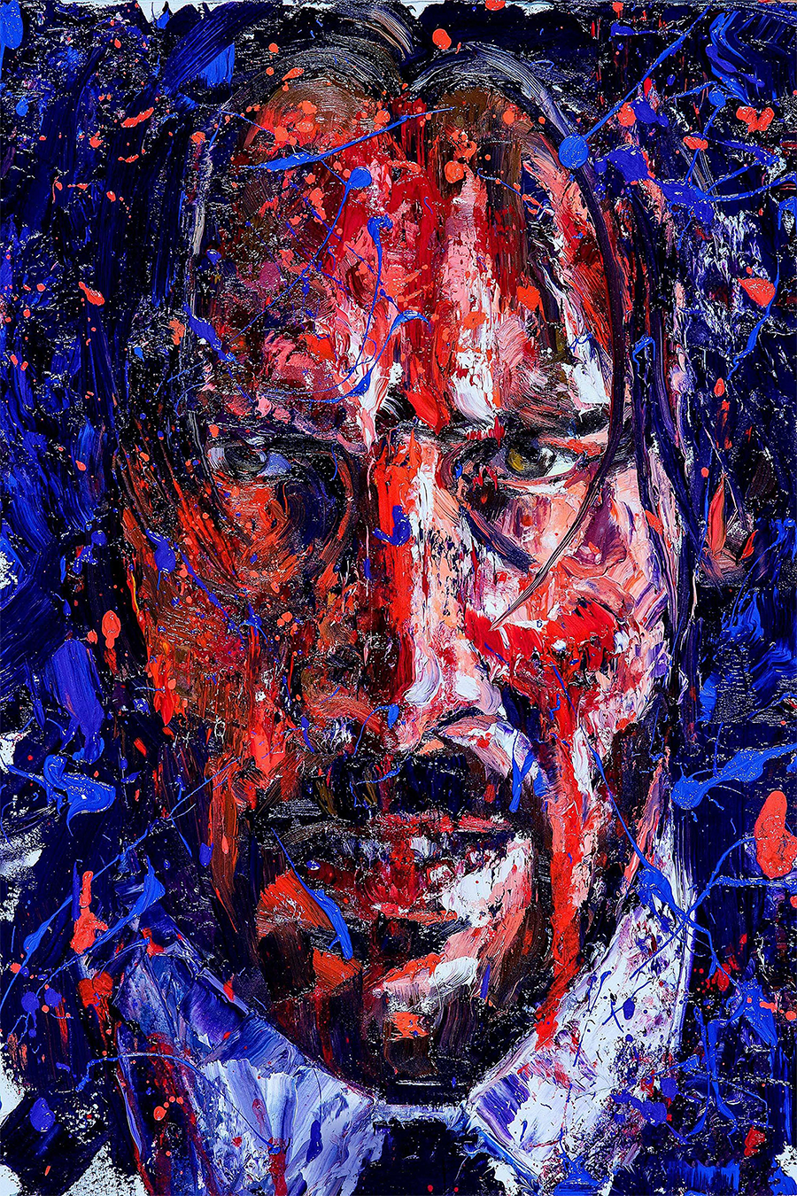 Flex Designs Metal Poster John Wick Collection 11 x 17" Home Goods - Movie 2014 Movie Metal Poster