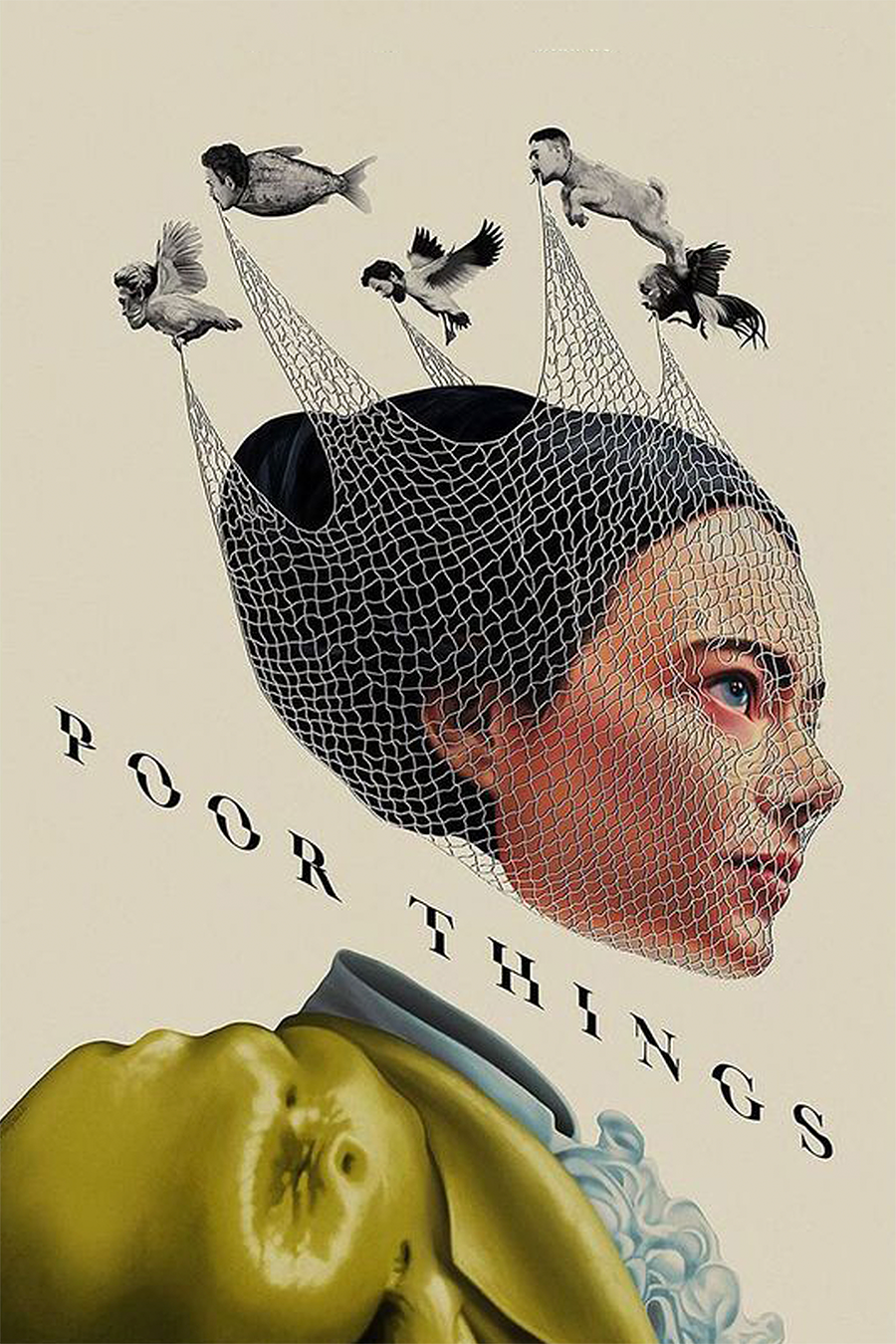 Flex Designs Metal Poster Poor Things Sketch 11 x 17" Home Goods - Movie 2023 Movie Metal Poster