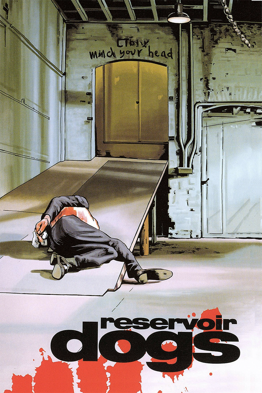 Flex Designs Metal Poster Reservoir Dogs Cartoon 11 x 17" Home Goods - Movie 1992 Movie Metal Poster