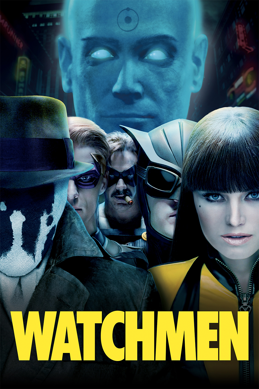 Flex Designs Metal Poster Watchmen 11 x 17" Home Goods - Movie 2009 Movie Metal Poster