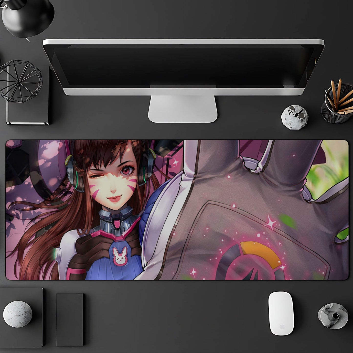 Flex Designs Mouse Pad Overwatch D.Va Gaming Mouse Pad Accessories - Gaming  Large Gaming Mouse Pad