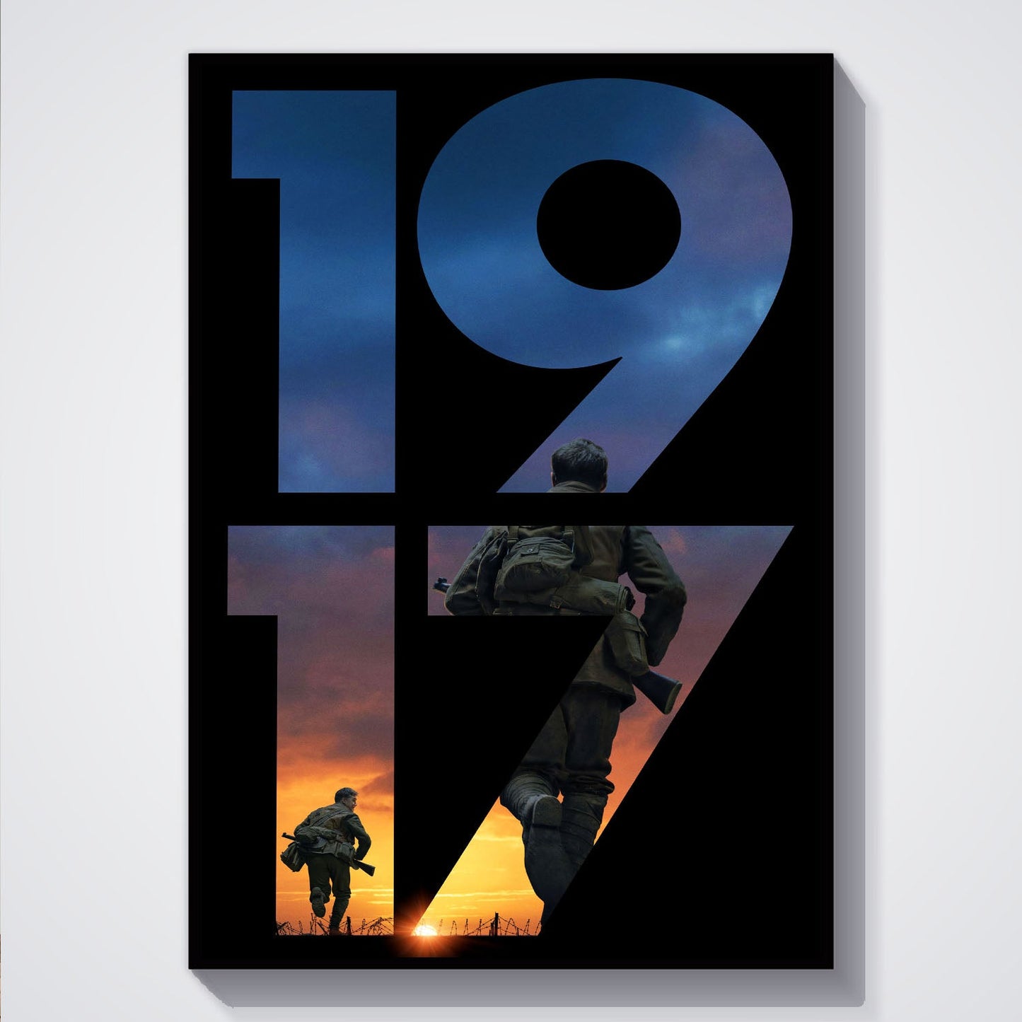 Flex Designs Poster 1917 Key Art 5 x 7" Home Goods - Movie 2019 Movie Poster