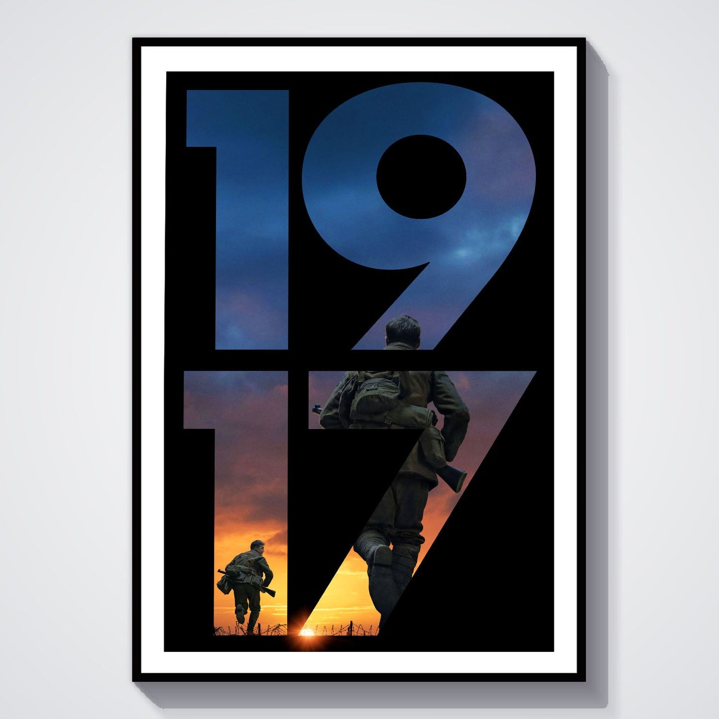 Flex Designs Poster 1917 Key Art 8 x 10" Home Goods - Movie 2019 Movie Poster