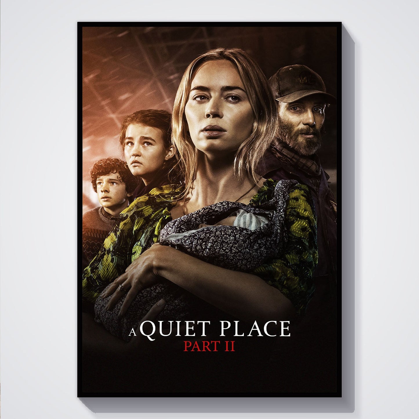 Flex Designs Poster A Quiet Place Part II 5 x 7" Home Goods - Movie 2021 Movie Poster