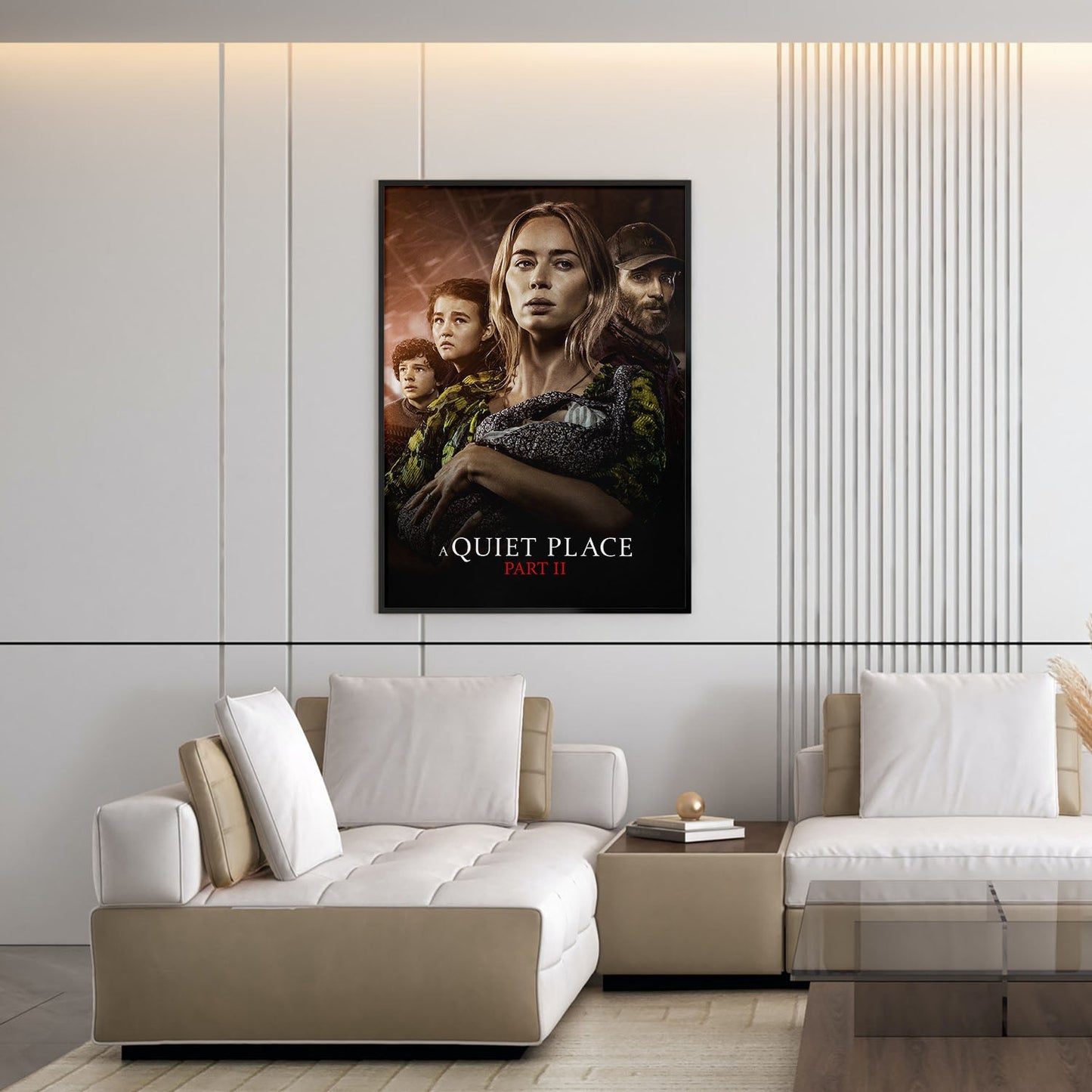 Flex Designs Poster A Quiet Place Part II 5 x 7" Home Goods - Movie 2021 Movie Poster