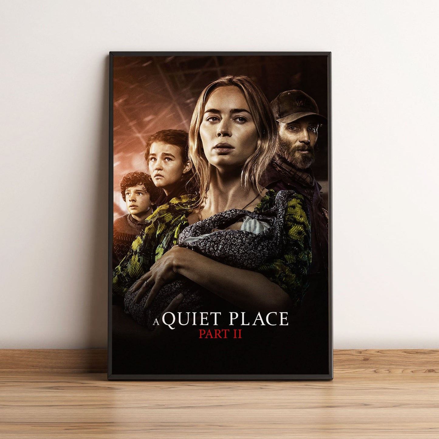 Flex Designs Poster A Quiet Place Part II 5 x 7" Home Goods - Movie 2021 Movie Poster