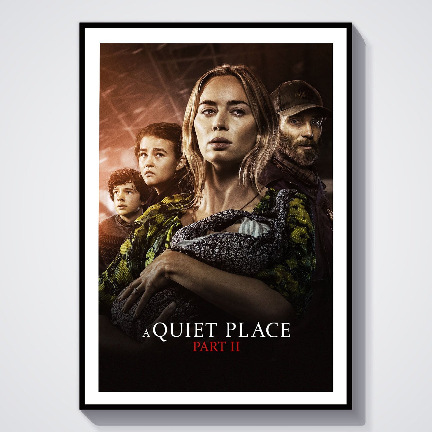 Flex Designs Poster A Quiet Place Part II 8 x 10" Home Goods - Movie 2021 Movie Poster