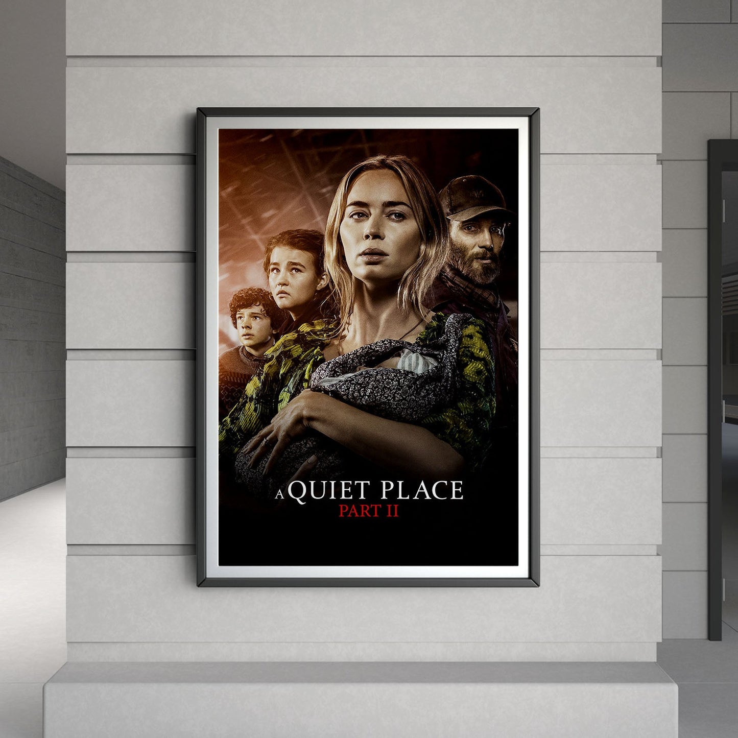 Flex Designs Poster A Quiet Place Part II 8 x 10" Home Goods - Movie 2021 Movie Poster