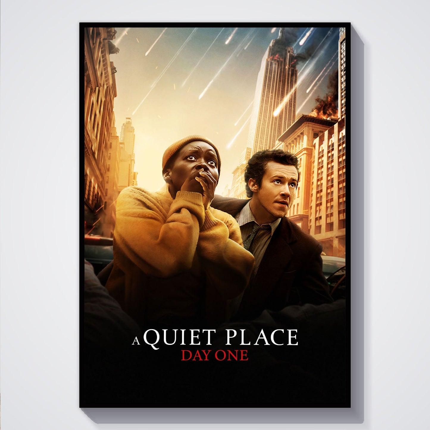 Flex Designs Poster A Quiet Place Day One 5 x 7" Home Goods - Movie 2024 Movie Poster