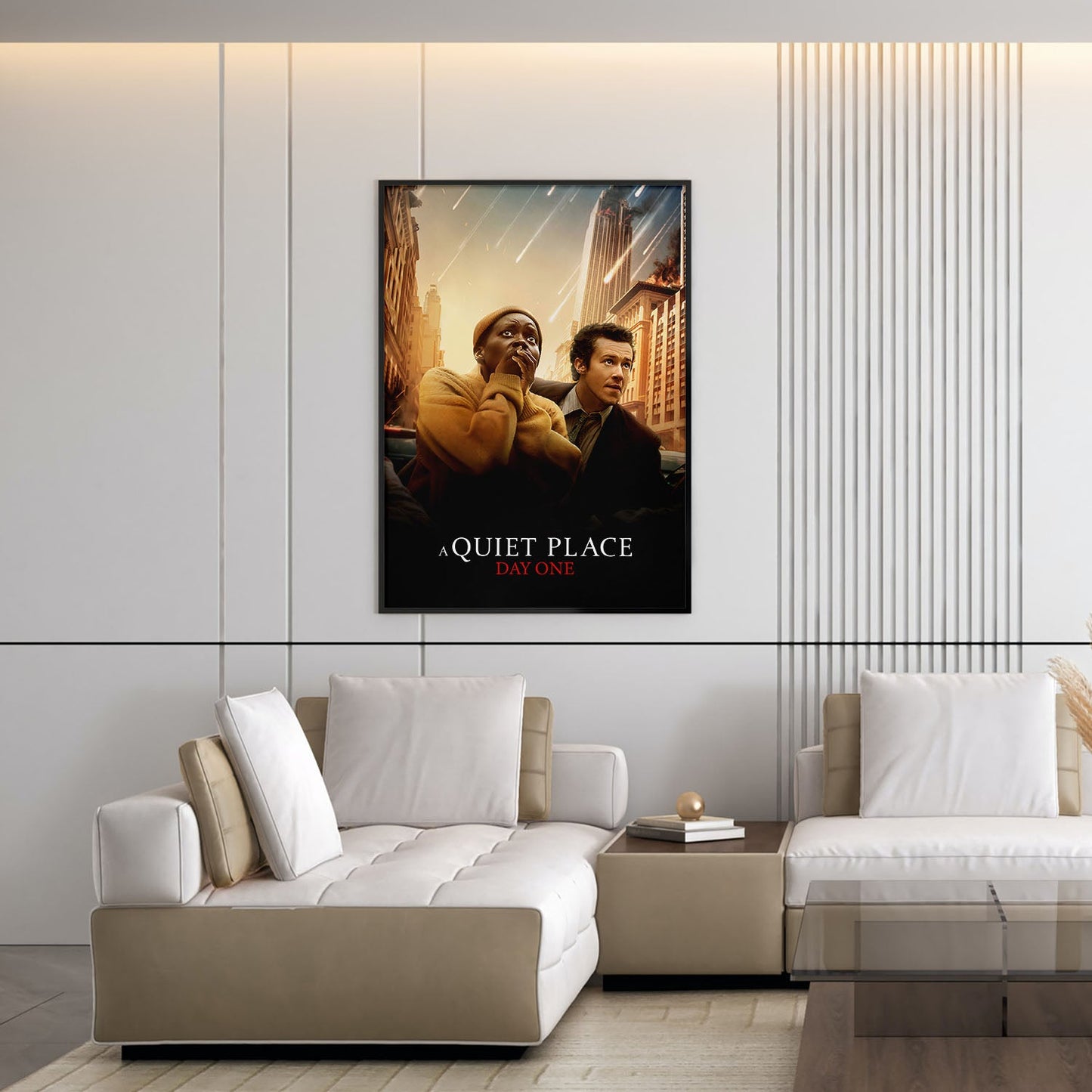 Flex Designs Poster A Quiet Place Day One 5 x 7" Home Goods - Movie 2024 Movie Poster