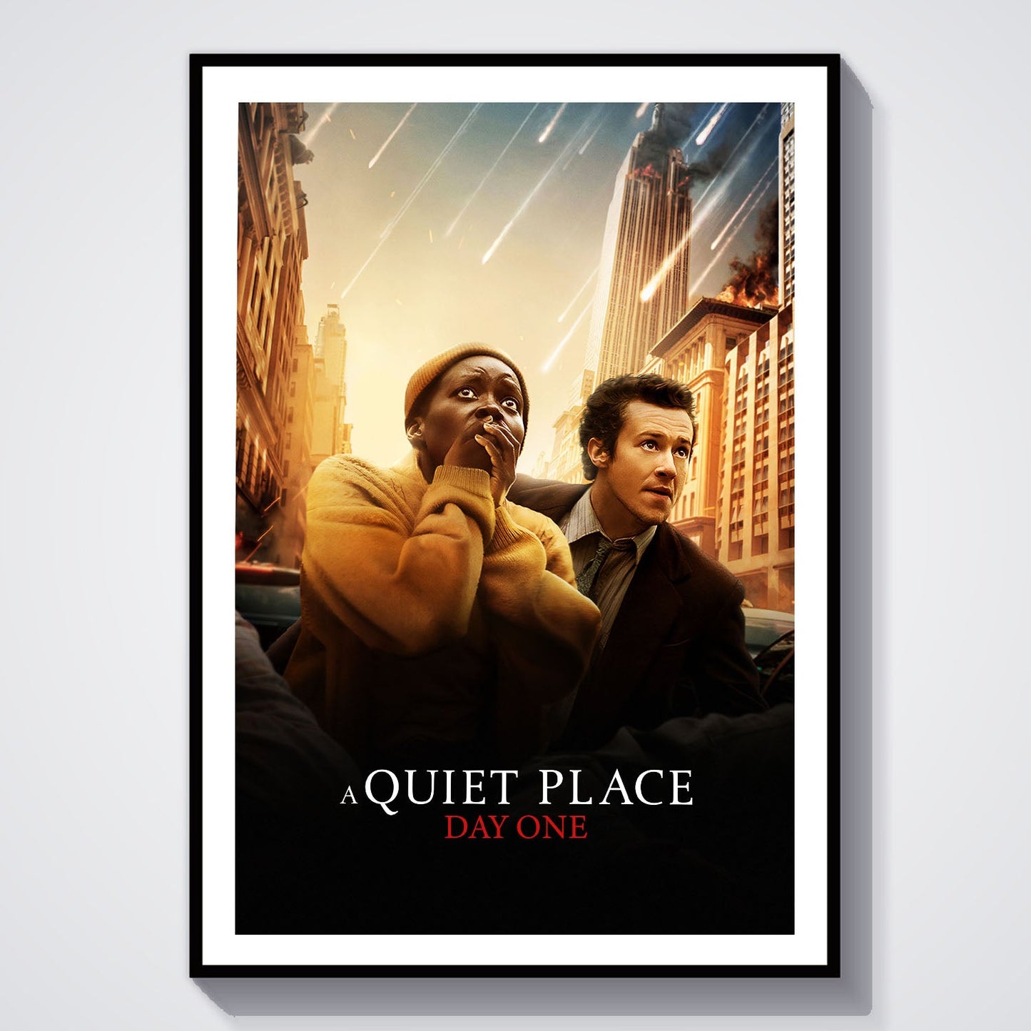 Flex Designs Poster A Quiet Place Day One 8 x 10" Home Goods - Movie 2024 Movie Poster