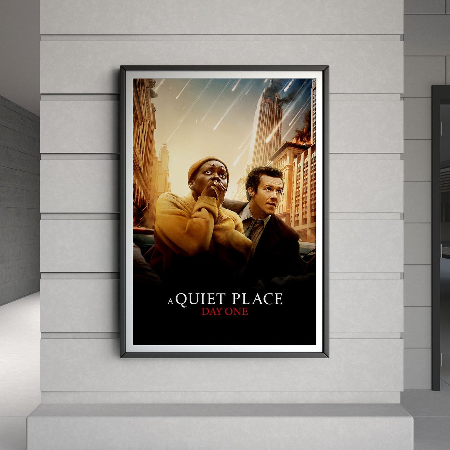 Flex Designs Poster A Quiet Place Day One 8 x 10" Home Goods - Movie 2024 Movie Poster