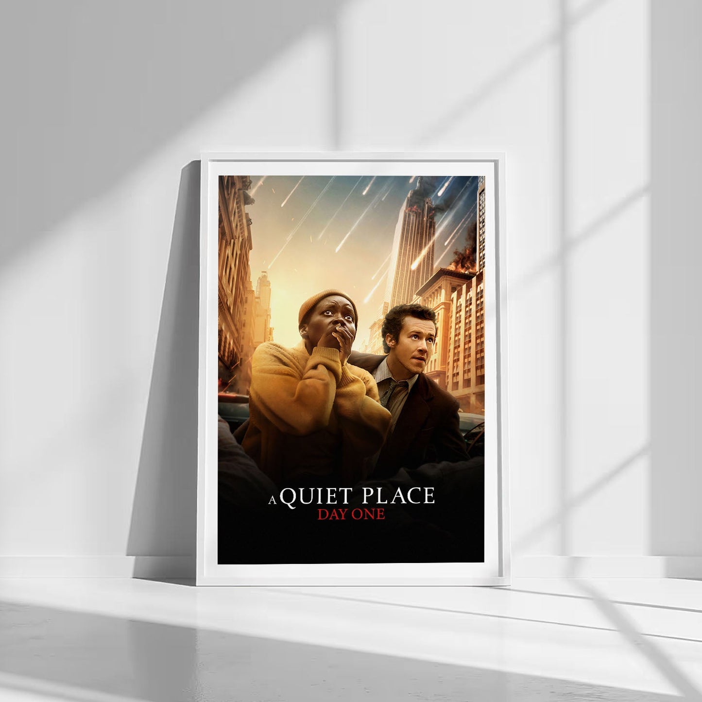 Flex Designs Poster A Quiet Place Day One 8 x 10" Home Goods - Movie 2024 Movie Poster