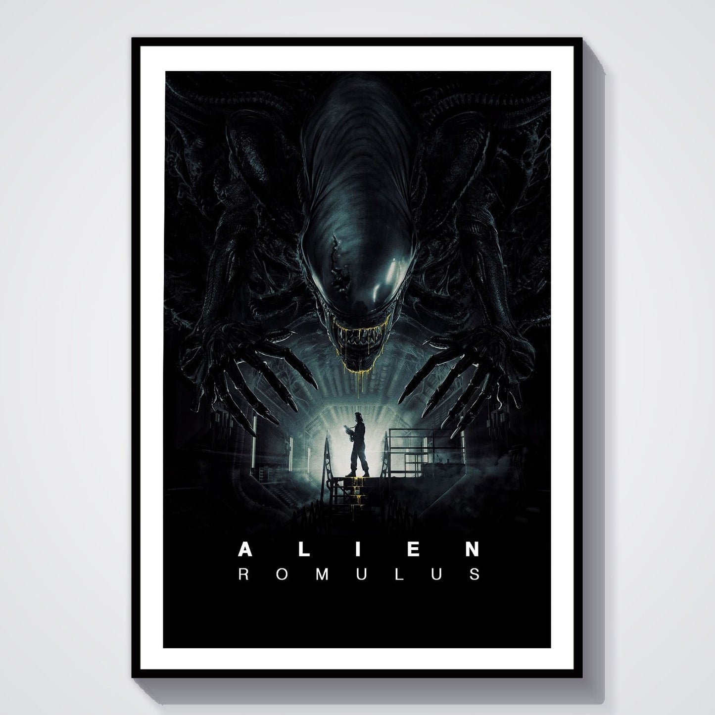Flex Designs Poster Alien Romulus 8 x 10" Home Goods - Movie 2024 Movie Poster