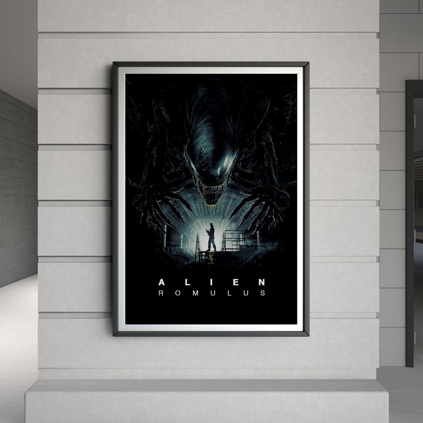Flex Designs Poster Alien Romulus 8 x 10" Home Goods - Movie 2024 Movie Poster