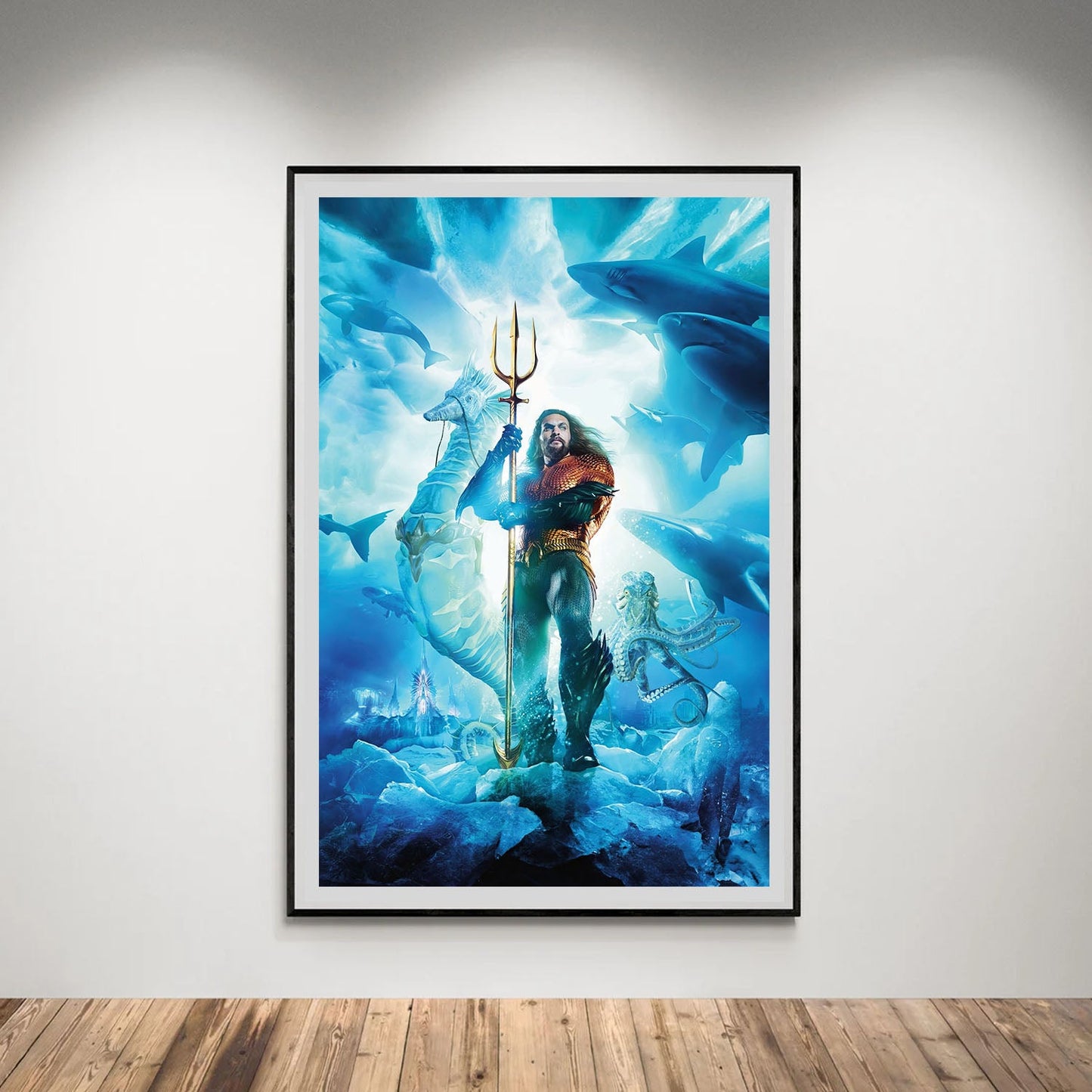 Flex Designs Poster Aquaman and the Lost Kingdom Key Art 5 x 7" Home Goods - Movie 2023 Movie Poster