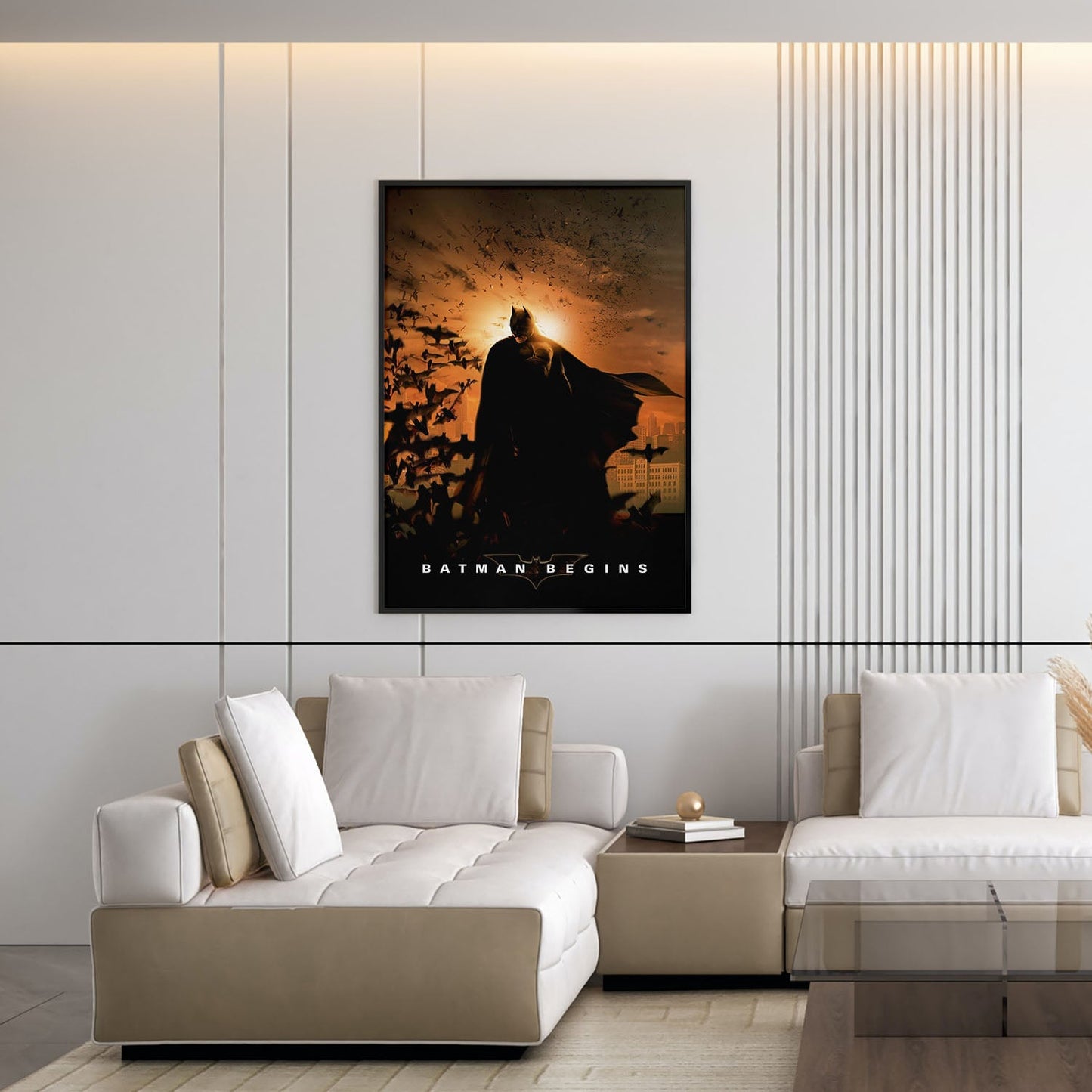 Flex Designs Poster Batman Begins 5 x 7" Home Goods - Movie 2005 Movie Poster