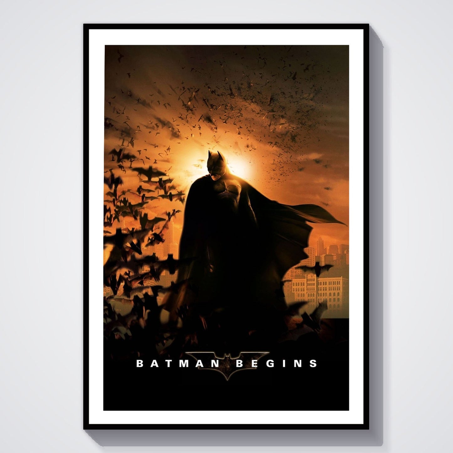 Flex Designs Poster Batman Begins 8 x 10" Home Goods - Movie 2005 Movie Poster