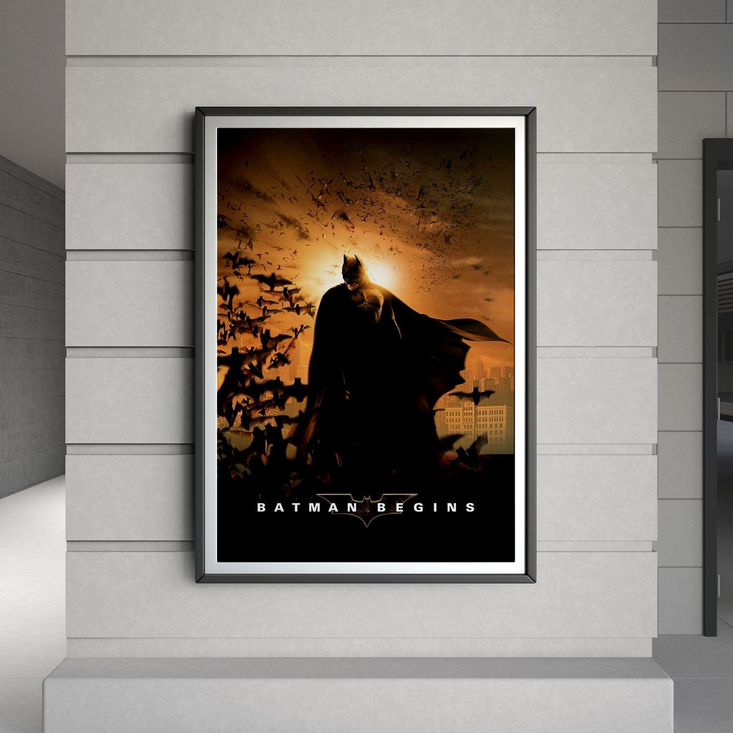 Flex Designs Poster Batman Begins 8 x 10" Home Goods - Movie 2005 Movie Poster