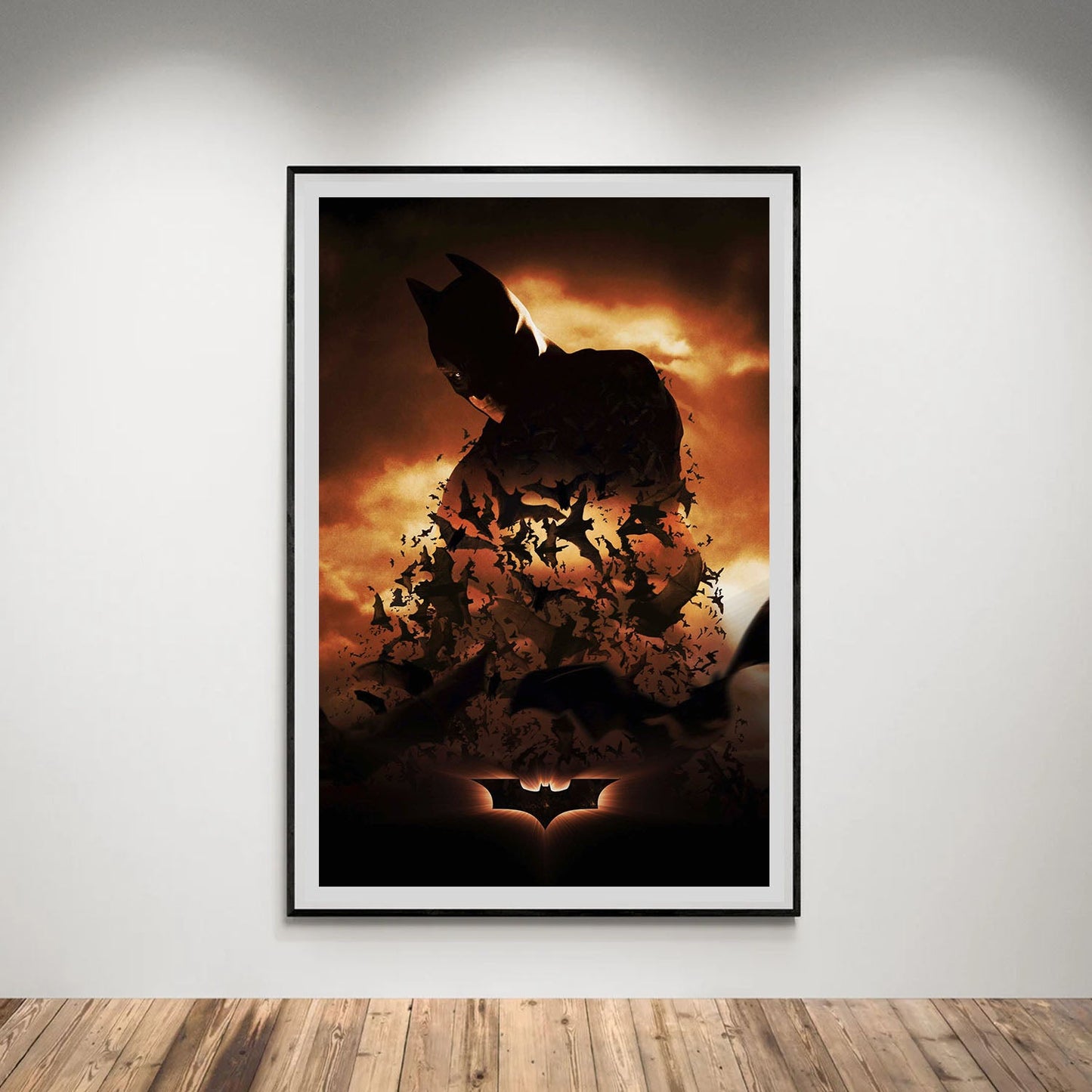 Flex Designs Poster Batman Begins Key Art 5 x 7" Home Goods - Movie 2005 Movie Poster