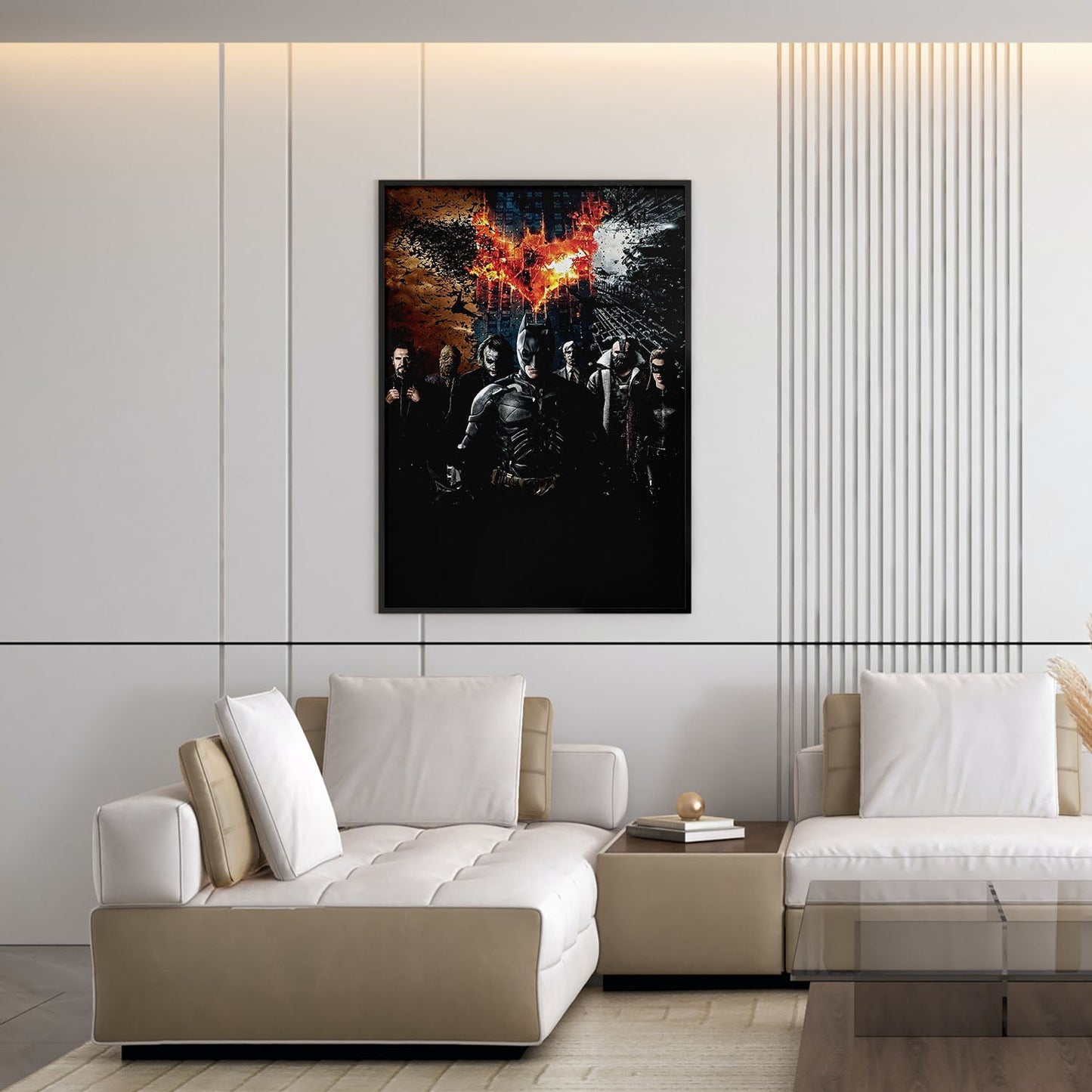 Flex Designs Poster Christopher Nolans Batman Triology 5 x 7" Home Goods - Movie Movie Poster