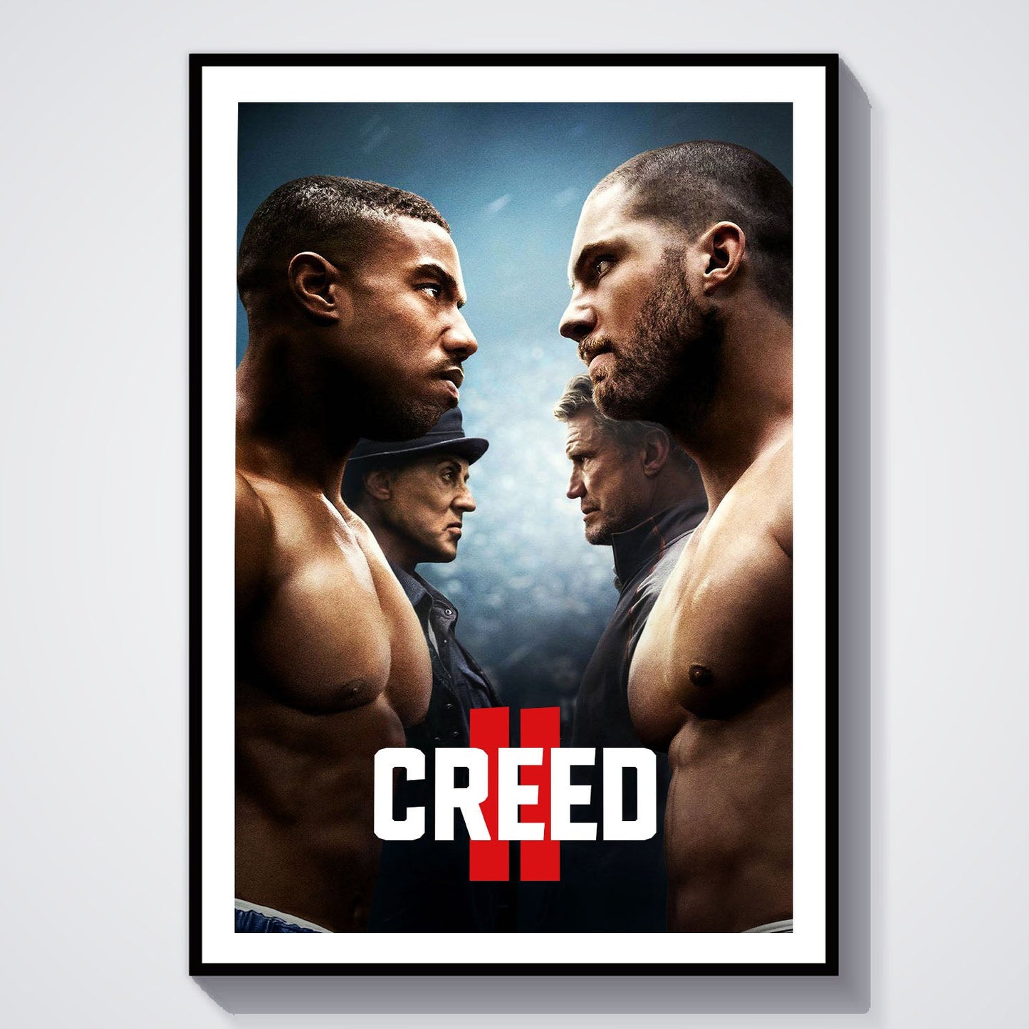 Flex Designs Poster Creed II Classic 8 x 10" Home Goods - Movie 2018 Movie Poster