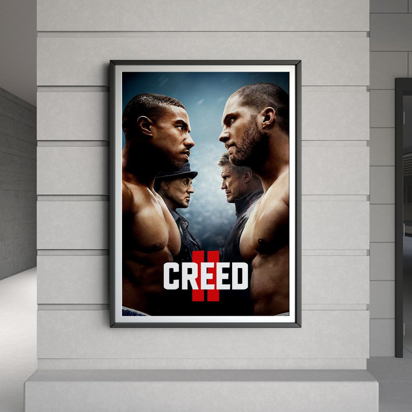 Flex Designs Poster Creed II Classic 8 x 10" Home Goods - Movie 2018 Movie Poster