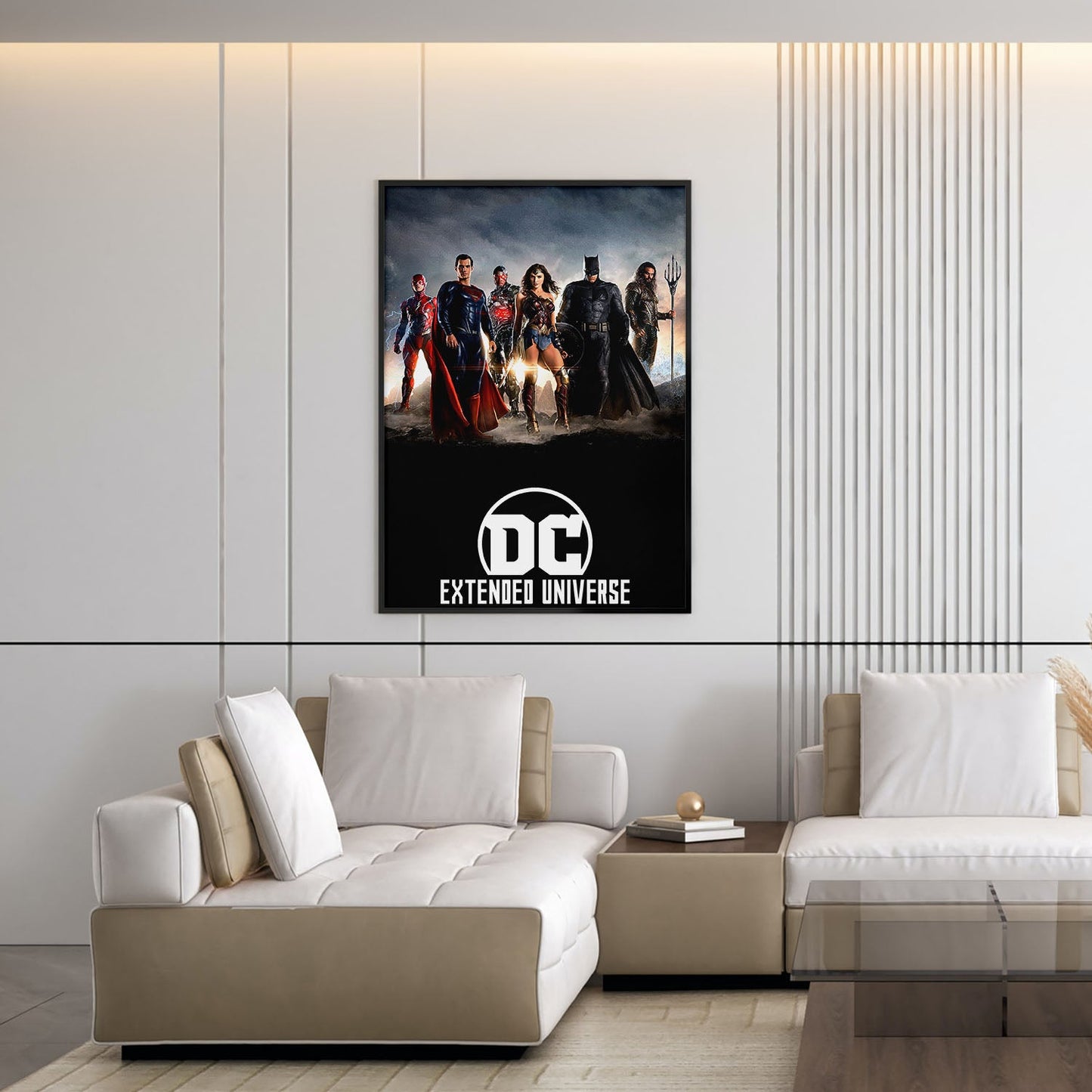 Flex Designs Poster Worlds of DCEU 5 x 7" Home Goods - Movie Movie Poster