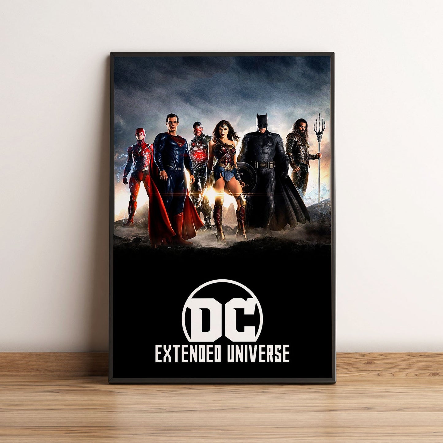 Flex Designs Poster Worlds of DCEU 5 x 7" Home Goods - Movie Movie Poster