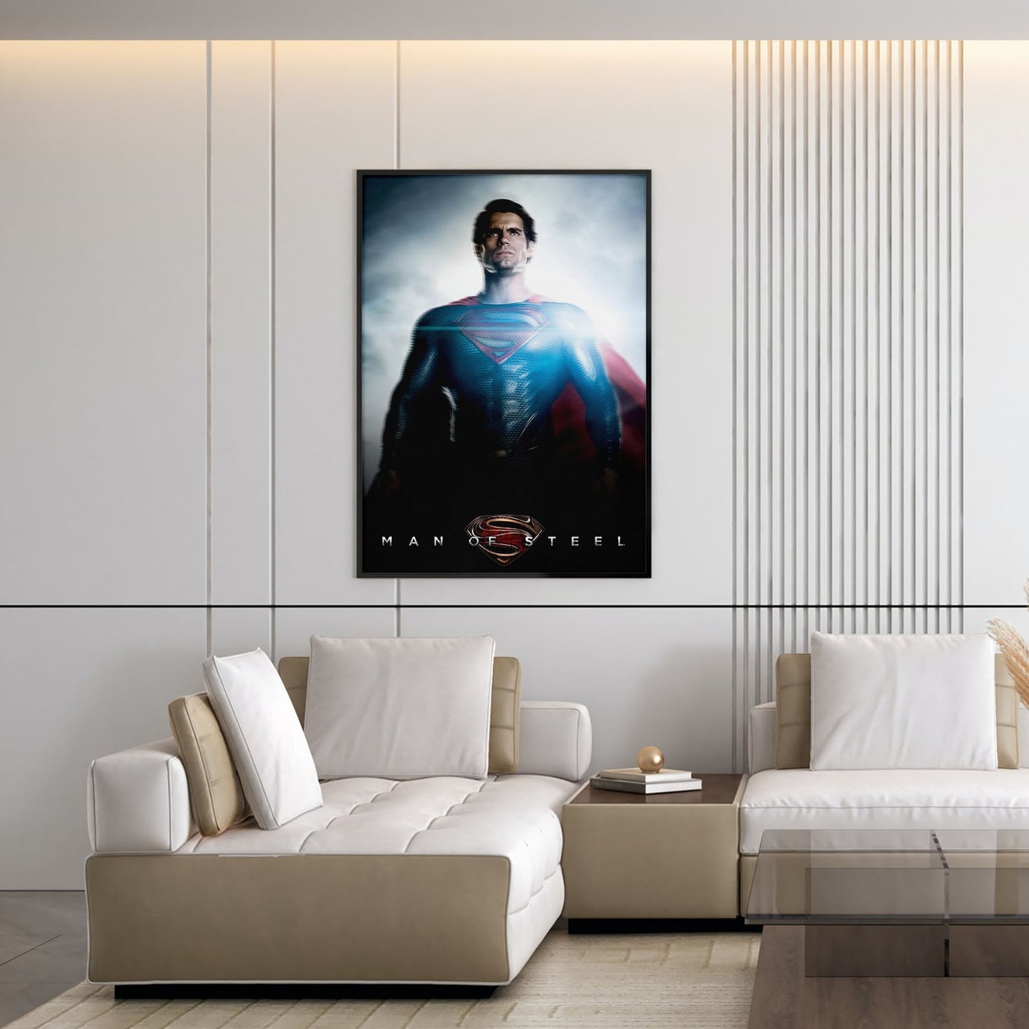 Flex Designs Poster Man of Steel 5 x 7" Home Goods - Movie 2013 Movie Poster