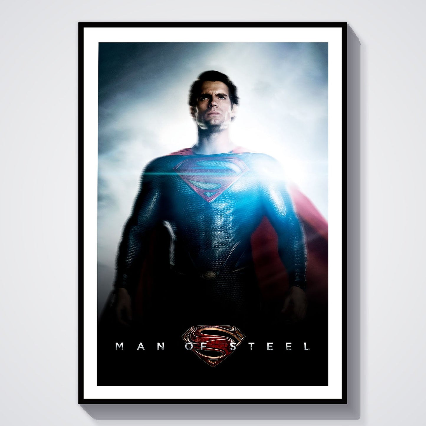 Flex Designs Poster Man of Steel 8 x 10" Home Goods - Movie 2013 Movie Poster