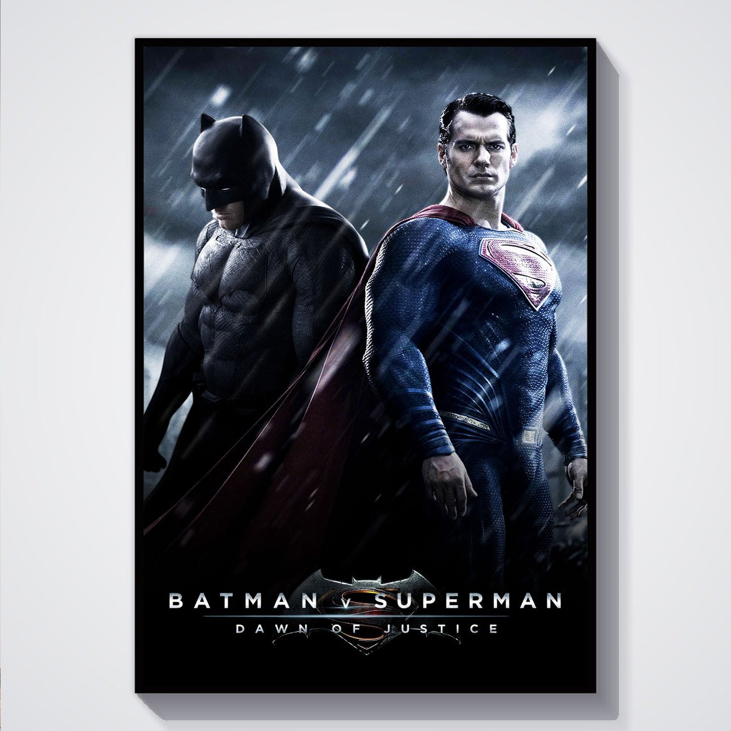 Flex Designs Poster Batman v Superman Dawn of Justice 5 x 7" Home Goods - Movie 2016 Movie Poster