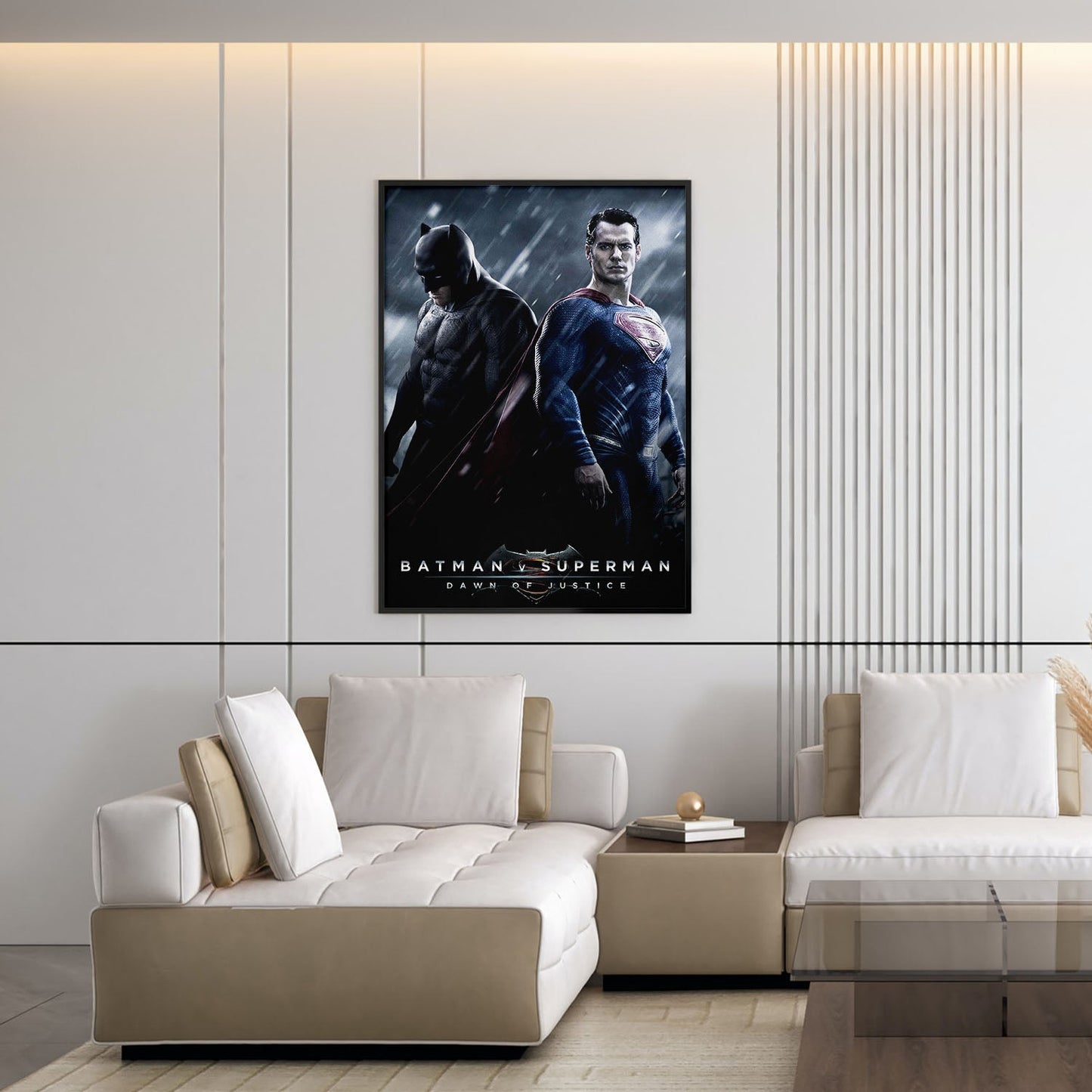 Flex Designs Poster Batman v Superman Dawn of Justice 5 x 7" Home Goods - Movie 2016 Movie Poster