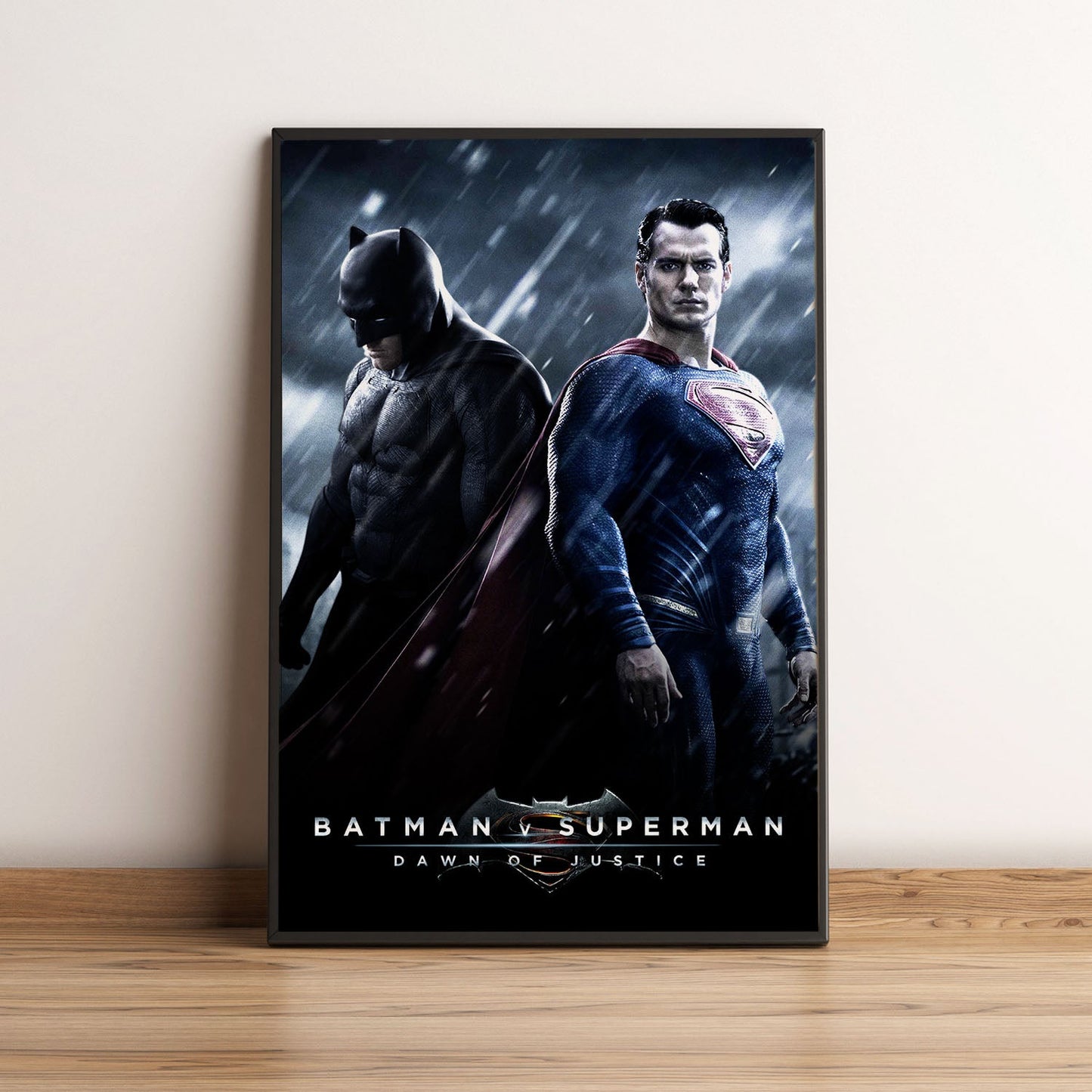 Flex Designs Poster Batman v Superman Dawn of Justice 5 x 7" Home Goods - Movie 2016 Movie Poster